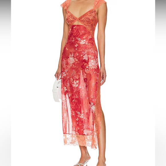 Suddenly Fine Maxi Slip Free People - Picture 3 of 12